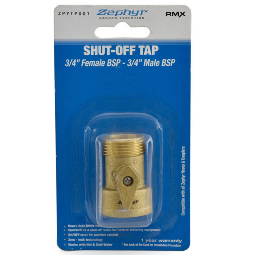 Zephyr Metal Shut-Off Tap, Bronze, Oil-Rubbed Finish – Precise Water Flow Control for Any Faucet