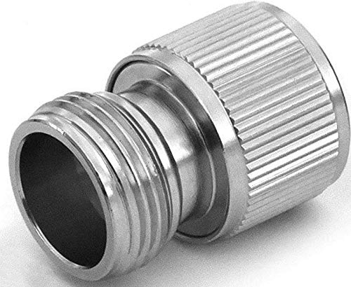 Zephyr Quick Connects – Male Universal Coupler (Silver) –  For Easy Hose Connections
