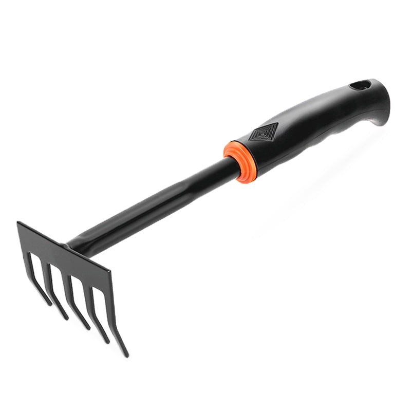 Gardening Tool – 5-Tooth Grass Rake – Ideal for Lawn Maintenance and Cleanup