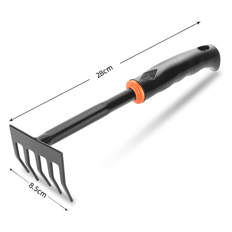 Gardening Tool – 5-Tooth Grass Rake – Ideal for Lawn Maintenance and Cleanup