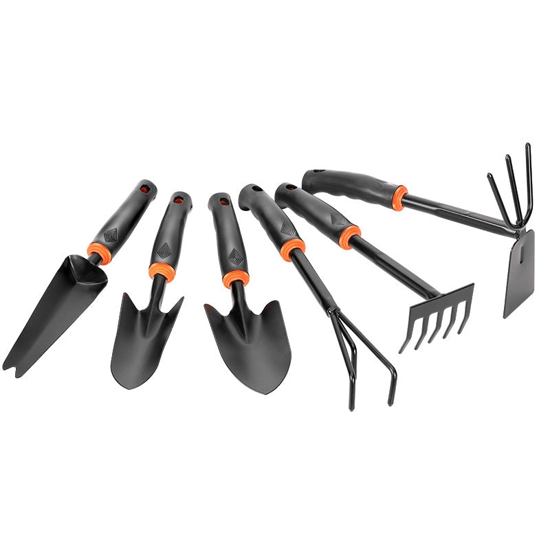Gardening Tool – 5-Tooth Grass Rake – Ideal for Lawn Maintenance and Cleanup
