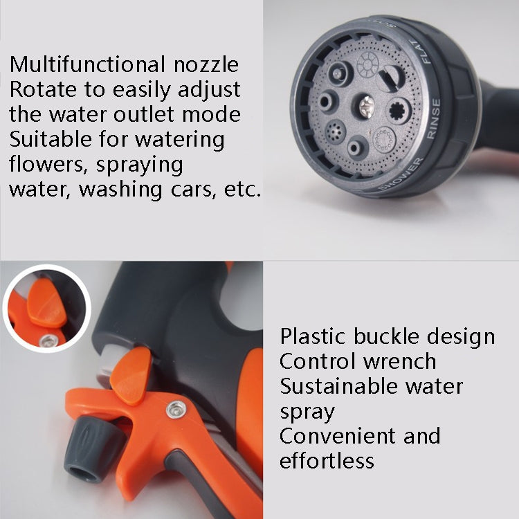 Zephyr Adjustable Water Spray Gun – Multi-Use Nozzle for Gardening, Car Washing & Outdoor Cleaning