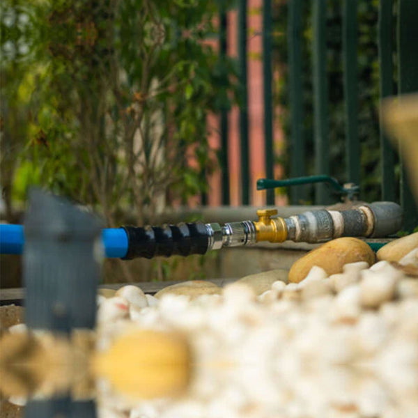 Zephyr Next-Gen Rubber Water Hose (13MM x 15Mtr) – Lightweight and Flexible for Any Home Garden