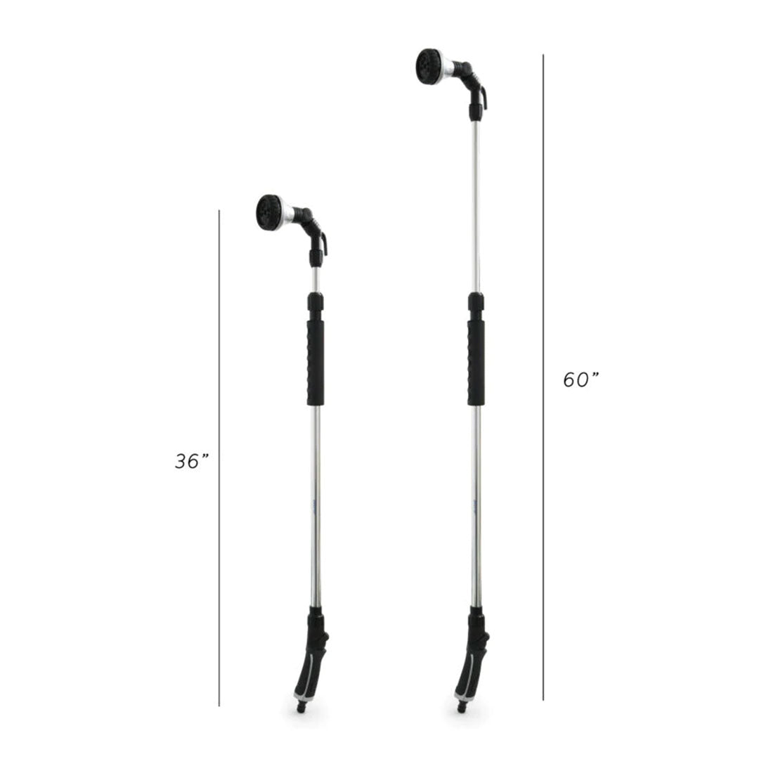 Zephyr 8-Pattern Heavy-Duty Telescopic Watering Wand – Perfect for Reaching Hanging Plants