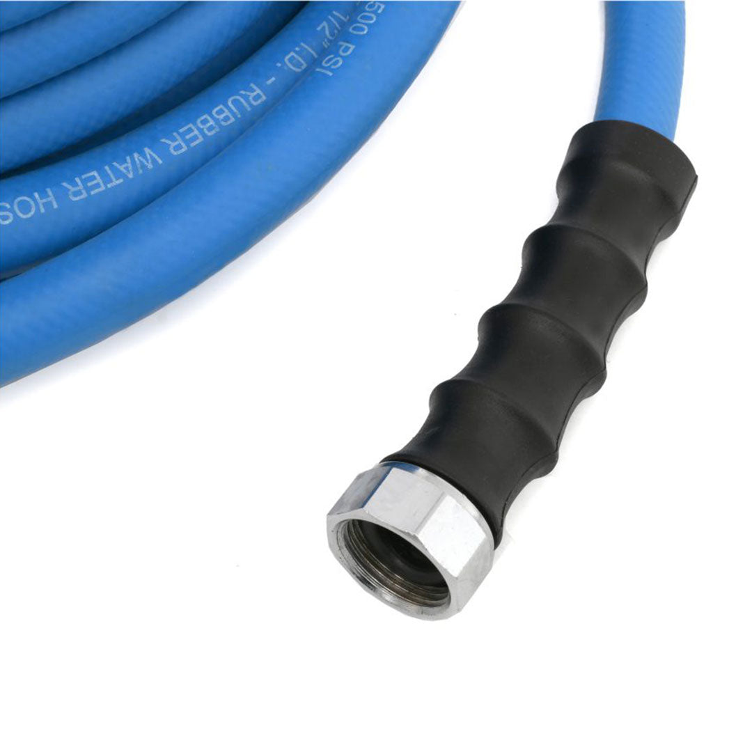 Combo of Zephyr Next-Gen Rubber Water Hose 1/2" (13MM) with All Kits – Perfect for Complete Setup