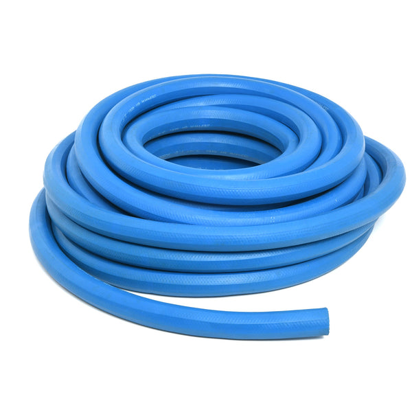 Zephyr Next-Gen Rubber Garden Hose (3/4" x 50") – Ultra-Light and Super Strong Without Fittings