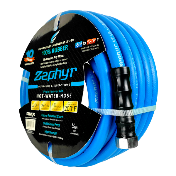 Zephyr Next-Gen Rubber Water Hose 1/2