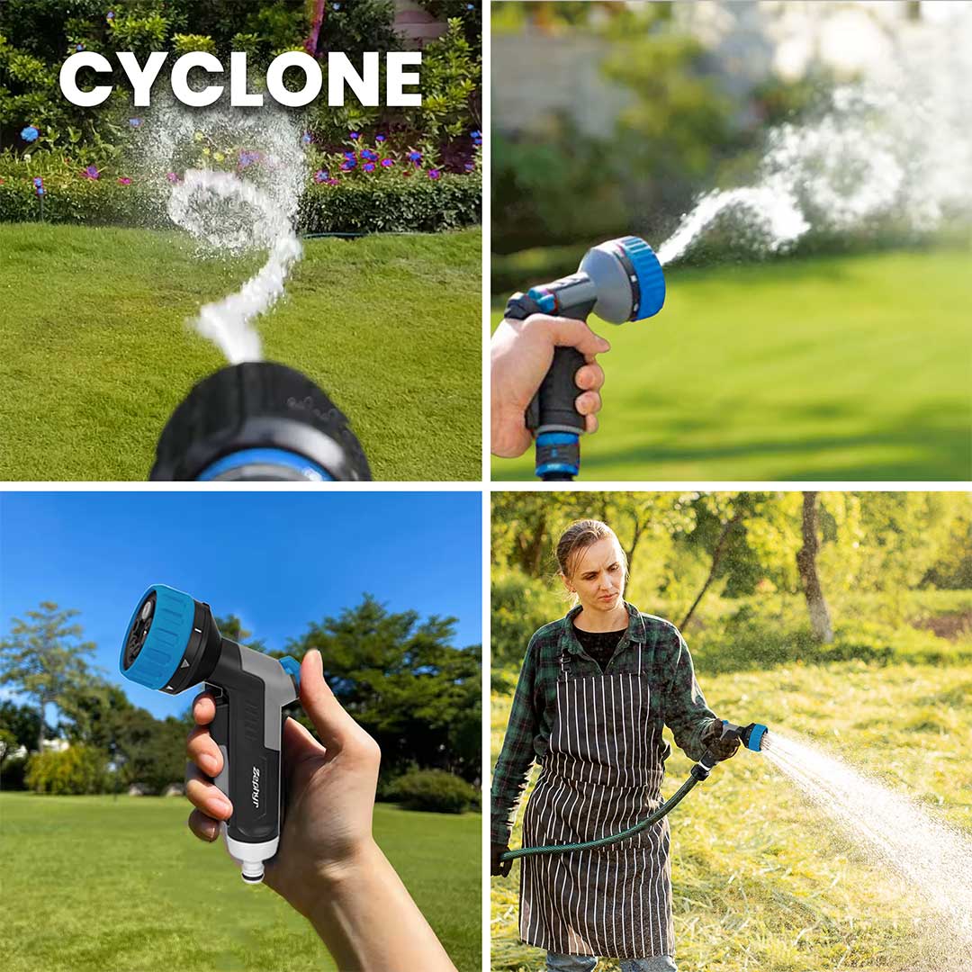 8-Pattern Water Spray Gun Nozzle – Versatile Spray Modes for  Car Washing, Garden Watering & Outdoor Cleaning